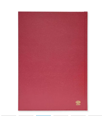 FIS Golden Diary 2024 (Arabic/English) Maroon, A4 - FSDI43AEG24MR