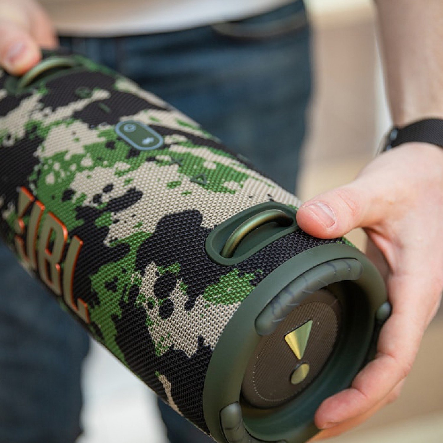 JBL Charge5 Splashproof Portable Bluetooth Speaker - Squad