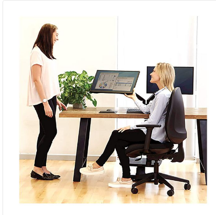 FELLOWES EPPA DUAL MONITOR ARM BLACK 9683401