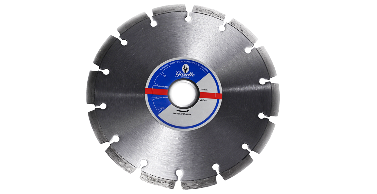 GAZELLE GMG180 MARBLE/GRANITE CUTTING BLADES 180MM