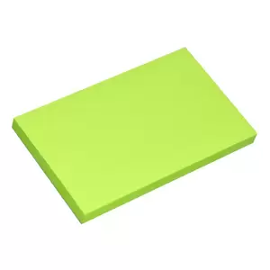 FIS Sticky Note, Fluorescent Green Colours, Size 3 x 5 Inch, 100 Sheets, Quantity per Pack 12 - FSPO35FGR