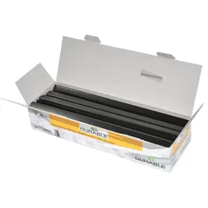 Durable Fixing Bar, 9 mm Size, Black Color 25-Piece - DUPG2909-01