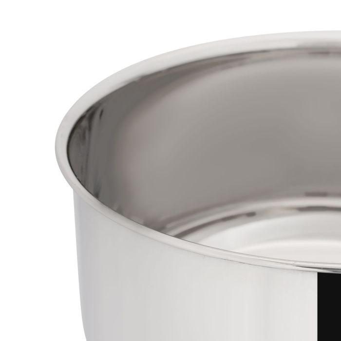 14cm Stainless Steel Saucepan, Induction Base, RF11121 | Stainless Steel Kitchen Cookware | Heavy-Gauge Tri-Ply Base Saucepan With Pouring Spout & Comfortable Handle