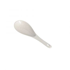 Royalford Melamine Ware Soup Spoon - Melamine - White - RF5367