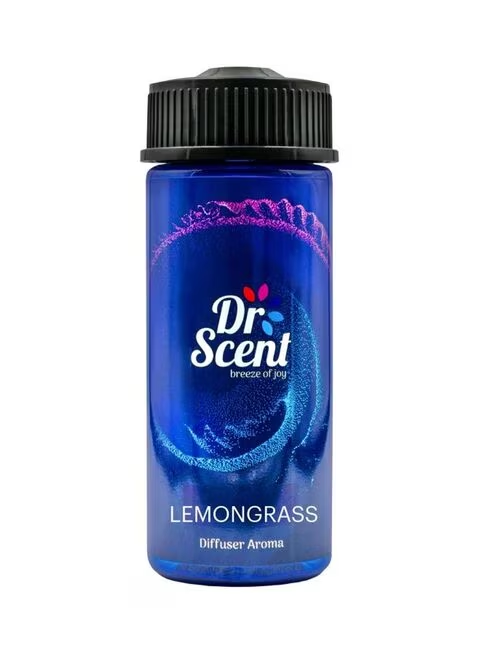 Dr Scent Lemongrass - Diffuser Aroma Blue/Purple/Black 170ml