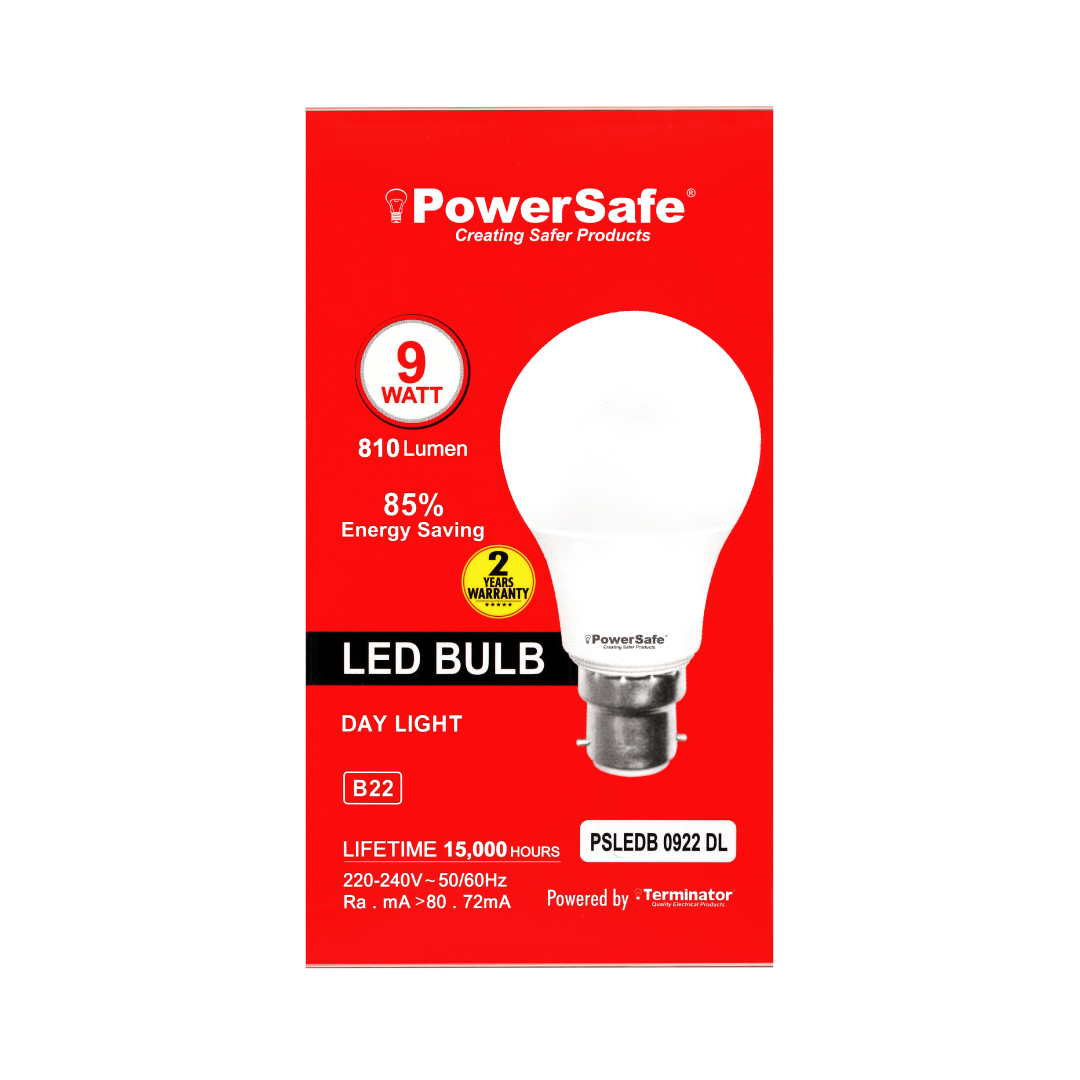 LED Bulb 9W Day Light B22