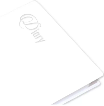 Fis 2024 Pocket Diary English With Pvc Soft Cover White -FSDI09E24WH