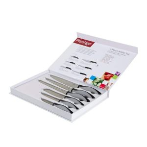 Prestige 6 piece Knife Set PR46820 - Stainless Steel - Grey