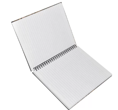 LIGHT Pack of 5 Spiral Hard Cover Notebook, Single Line, 9X7 Inches (22.86 X 20.32 CM), 100 Sheets -LINBS971602