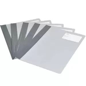 25-Piece Durable Project File, A4 Size, Grey Colour - DUPG2745-10