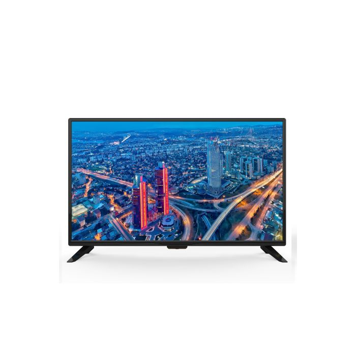 Geepas 32" Android Smart LED TV - Slim Led, 3.5mm, HDMI & Hi-High USB Ports | Wi-Fi, Android 8.0 With E-Share | Comes Application Like YouTube, Netflix, Amazon Prime | 1 Year Warranty