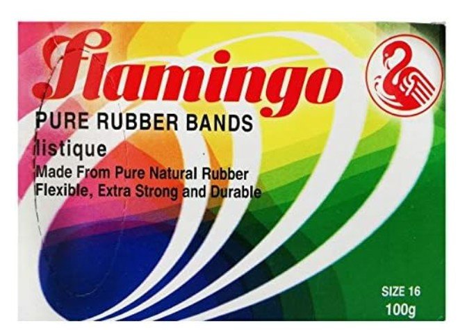 Flamingo Rubber Band Size 16 (100GSM)