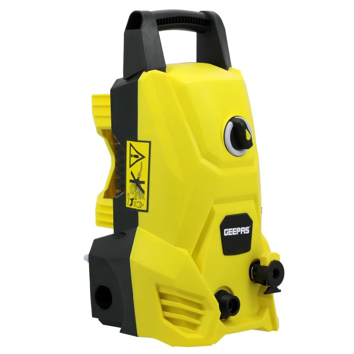 High Pressure Electric Washer, 5M PVC Main Cable, GCW19028 | 5M High Pressure Hose | 1500W Power Cleaner For Car, Home And Garden, Furniture | 105 Bar Water Jet