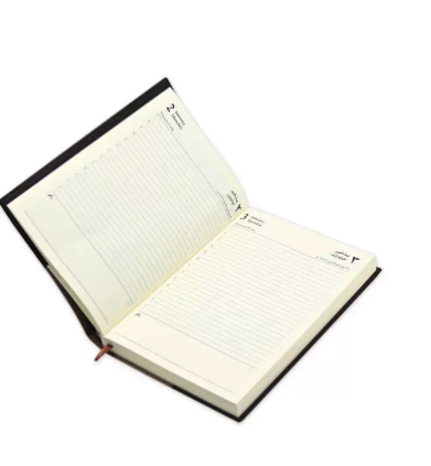 FIS A5 Diary 2023 (Arabic/English) Dark Brown - FSDI17AE23DBR
