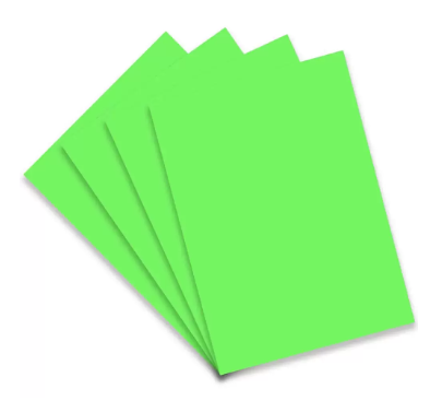 100-Piece FIS Coloured Card, Size 50 x 70 cm,160GSM, Parrot - FSCH160230