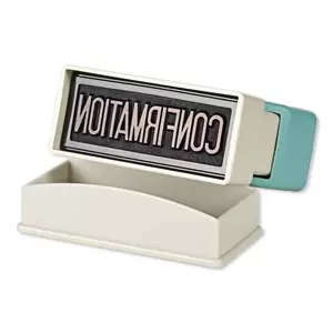 Artline X-Stamper "CONFIRMATION" for Office Business Supplies, Ink Blue - ARXTCXB1022