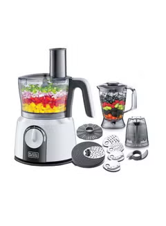 Food Processor 32 Functions 5-in-1 (Blender + Grinder + Dough Maker + Whisker + Food Processor) 1.5 L 1000.0 W FX1075-B5 White/Black/Grey
