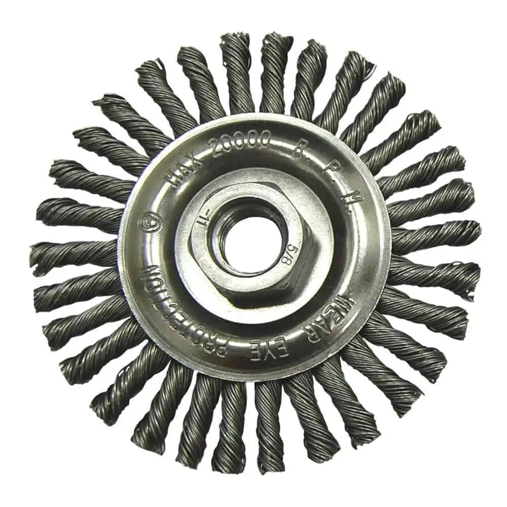 Wire Wheel Brush Twist Knot 115 X 22 X 22.23mm
