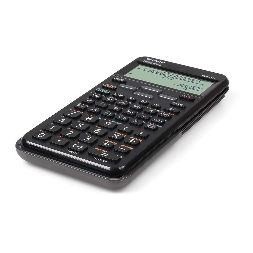 Sharp El-W531TL BK Scientific Calculator, EL-W531TLB-BK