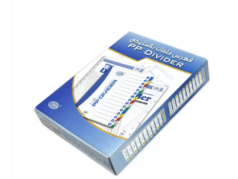 Pack of 20 Pieces Arabic Alphabet Index Divider Grey