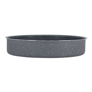 Royalford 36Cm Round Baking Tray - Aluminium - Grey
