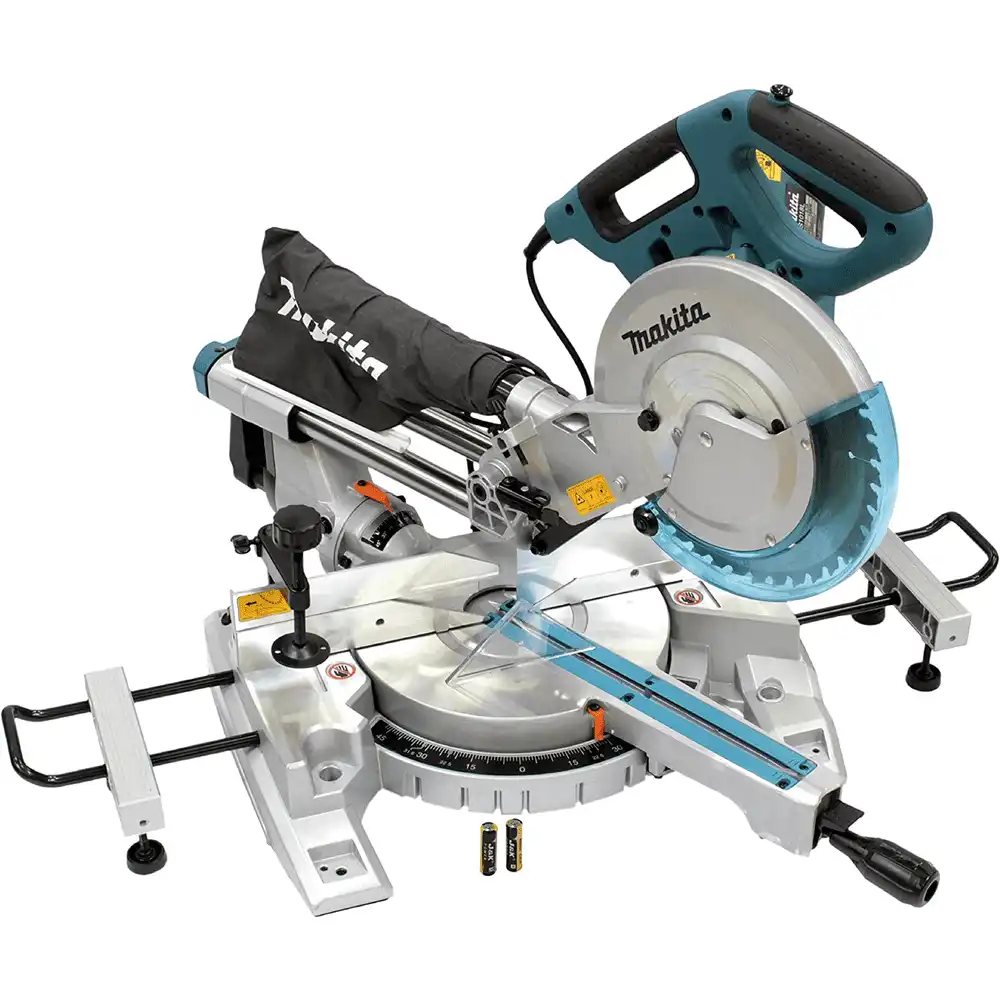 220V Electric Slide Compound Miter Saw 255mm (10"), 1430W, Laser Line, 4300 RPM