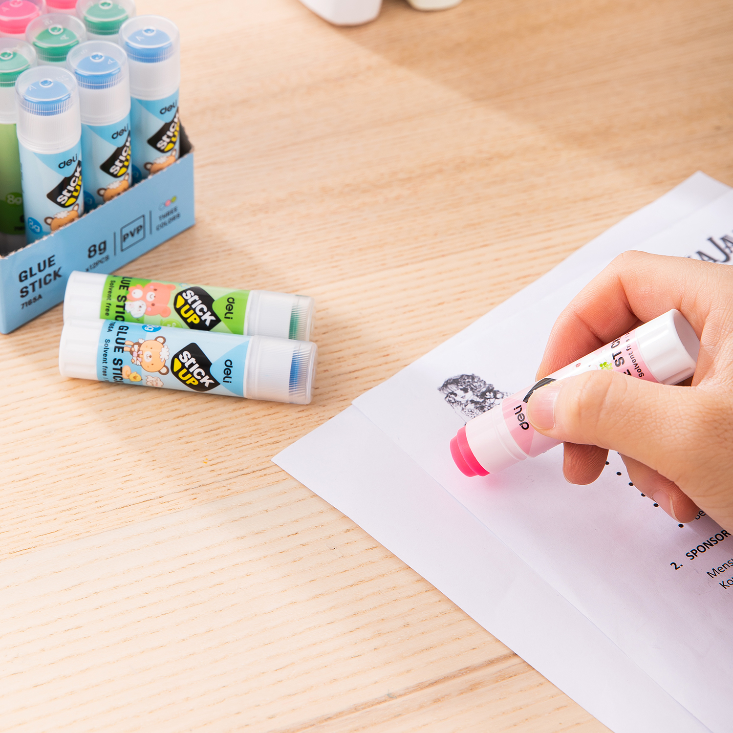 Deli-E7165A Glue Stick