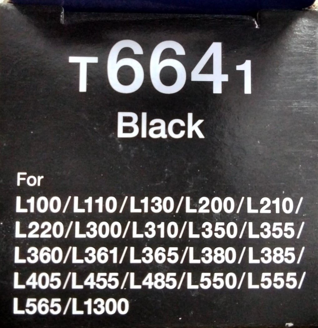 Epson T6641 Black Ink Bottle 70ml