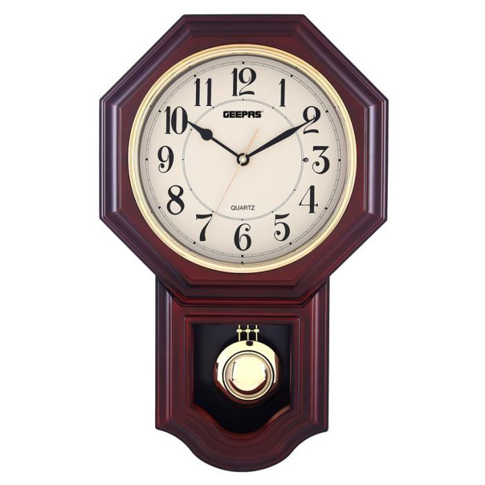 Pendulum Wall Clock With Light Sensor
