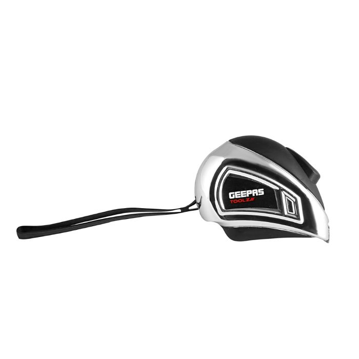 Geepas 7.5M, 25mm Measuring Tape | Pocket Tape With ABS Construction Plastic Shell |Rubber Coating Makes It Resistant To Abrasion | +-0.2mm Accuracy | British & Metric Graduation