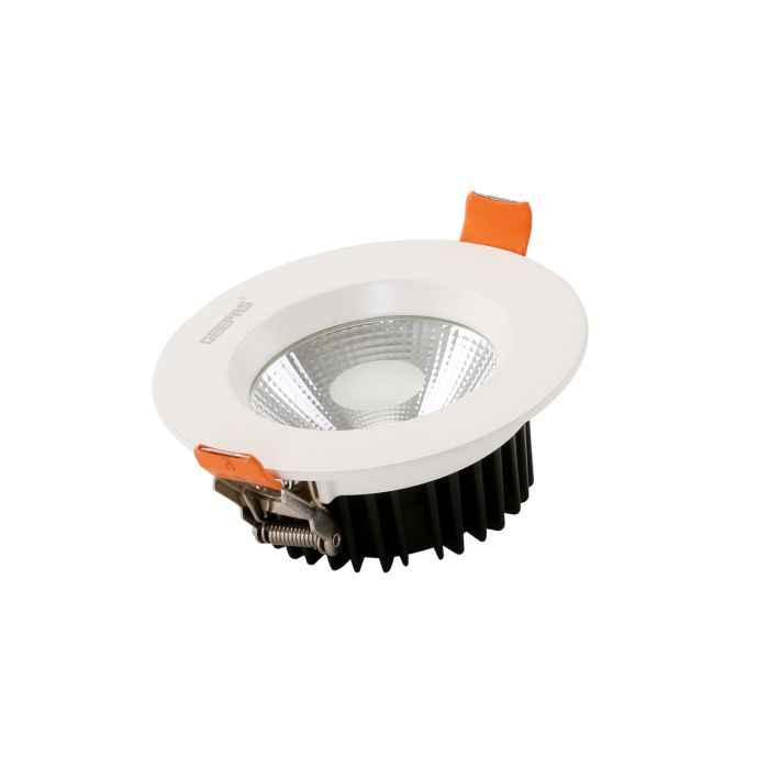 Geepas Round Cob Downlight Led 5W - Downlight Ceiling Light | Natural Cool White 3000K | Long Life 50,000 Burning Hours | Ultra Slim | 3 Years Warranty