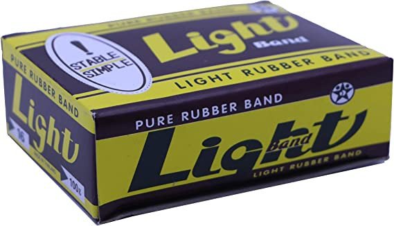 Light Rubber Band Size 16 (100GSM)