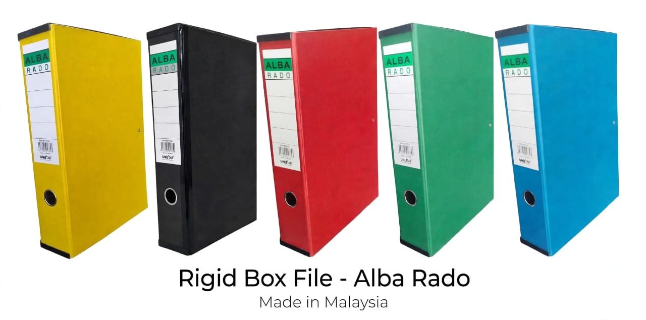 ALBA RADO Rigid Closed Box File