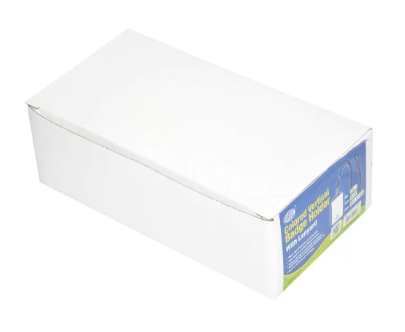 25-Piece FIS Colored Vertical Badge Holder with Lanyard Blue - FSNALY99BL