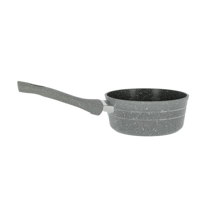 Royalford RF9473 Smart Saucepan With Durable Marble Coating - High-Quality Forged Aluminium Construction, Non-Stick Pan For Gas, Induction & Ceramic Hobs - 3.8MM Induction Bottom - (16x7.5) Cm
