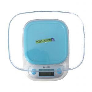 Royalford Digital Kitchen Scale - Plastic - White - RF9515