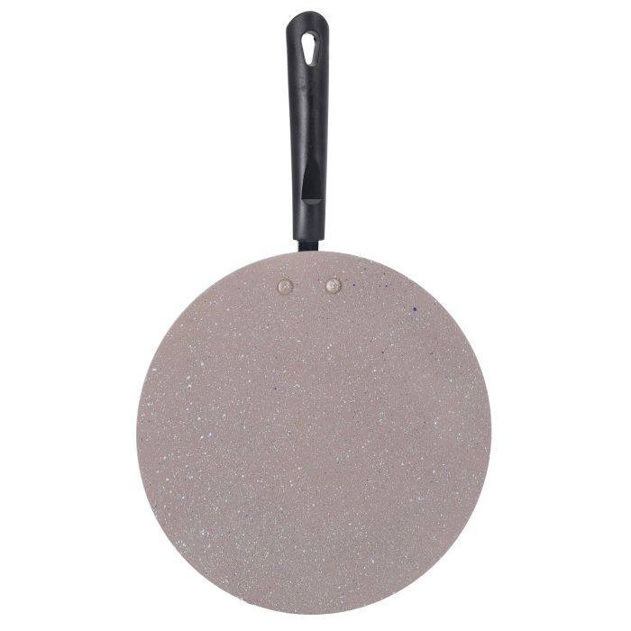 Smart Granite Series Tawa, Non-Stick Base Layer, RF9506BGE | 5-Layer Construction | Bakelite Handle | Heat Resistant Exterior | Forged Aluminium Body & Durable Granite Coating
