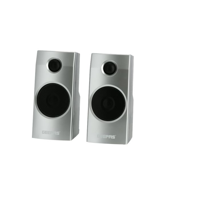 Geepas 2.1 Multimedia Speaker, 35000 Watts Powerful 6.5" Sub-Woofer | USB, Bluetooth & Multiple-Devise, Multiple Devise Inputs (Pc, Ps4, Xbox, Tv, Smartphone, Tablet, Music Player)
