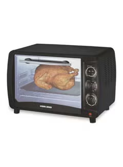 Double Glass, Toaster, Oven, 35 L 1500 W TRO55-B5 Black