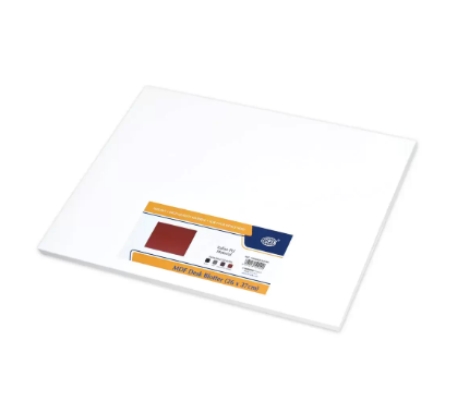 FIS Desk Blotter MDF Cover, Brown Color - FSDEMDF2637BR