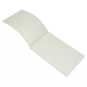 20-Piece FIS Spiral Shorthand Books, 5 mm Square (80 Sheets x 20-Piece) 127x205 mm Size - FSSH5MM50G80