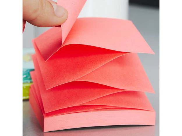 3M Post-it R-330-12AN Pop-up Notes Refill Neon Colors, 3 in x 3 in, 12 Pads/Pack