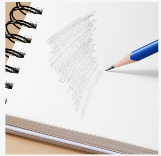 Deli Spiral Sketch Book A4 160g 60Sheet-C275