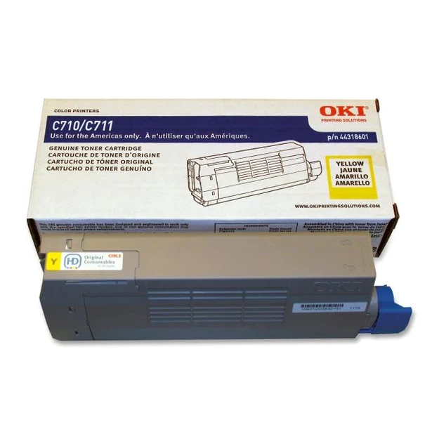 OKI 44059257 Yellow Toner Cartridge
