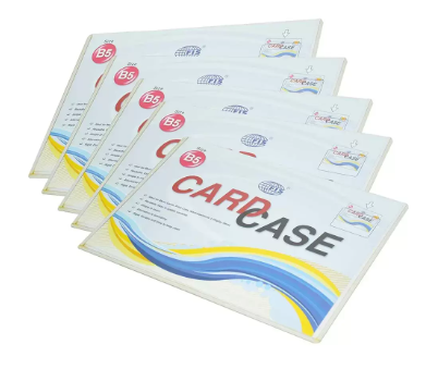 20-Piece FIS Card Case Clear B5 - FSCIB5