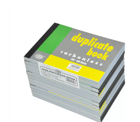 12-Piece FIS Duplicate Books, NCR Paper (50 Sets), A6 Size - FSDUA6NCRN