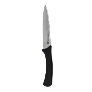 Royalford 2Pcs Utility Knife Set - Stainless Steel - Black - RF7857