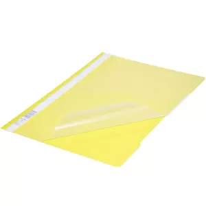 50-Piece Durable Project File, A4 Size, Yellow Colour - DUPG2573-04