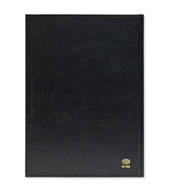 FIS Golden Executive Diary 2024 Arabic/English/French (1-Week at a glance) Black - FSDI35AEG24BK