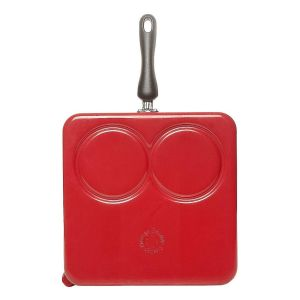 Prestige Classique Square Breakfast Pan PR10127 - Aluminium - Red